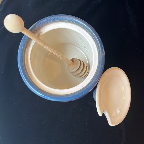 Vintage Kuniyoshi Pottery Honey Jar - Picture 3 of 7